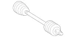 2113500802 - Universals &amp; Rear Axle: Axle Assembly for Mercedes-Benz Image