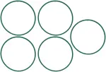 MS19363 - : Fuel Injection Plenum Gasket Set for Mahle Image