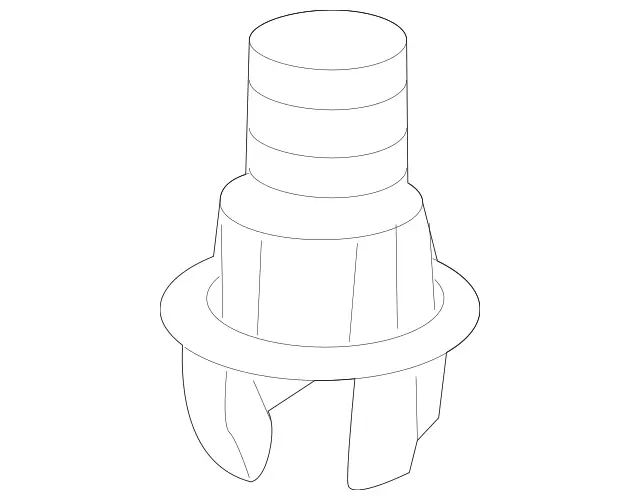 19982740 - Bumper/Fender/Hood: Stop Buffer for Mercedes-Benz: 180A, 180b, 220a, A220, A35 AMG, CLA250, CLA35 AMG, CLA45 AMG, CLA45 AMG S, EQB 250+, EQB 300, EQB 350, GLA250, GLA35 AMG, GLA45 AMG, GLB250, GLB35 AMG Image image