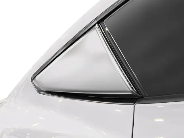 VPR3Z63280B10AM - Exterior: Quarter Window Scoop Kit, Oxford White for Ford: Mustang Image