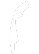 2076200285 - Cowl, Front Panel: Strut for Mercedes-Benz Image