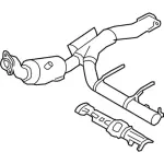 JL3Z5E212H - : Catalytic Converter for Ford Image