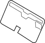 886096JD1A - Body: Seat Back Panel for INFINITI: QX80 Image