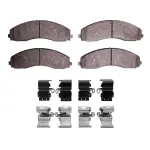 1214201801 - : DFC Heavy Duty Pads and Hardware Kit for DYNAMIC FRICTION Image