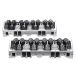 5073 - : Small-Block Chevy E-Street Cylinder Head 70cc Pair for Edelbrock Image