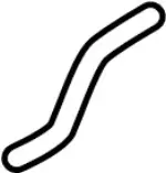 17227AR220 - Fuel System: Vent Hose for INFINITI: Q45 Image