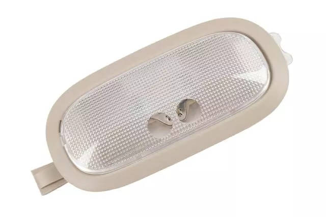 15166043 - Body: Dome Lamp for Cadillac: Escalade, Escalade ESV | Chevrolet: Express 1500, Express 2500, Express 3500, Silverado 1500, Silverado 1500 Classic, Silverado 2500, Silverado 2500 HD, Silverado 2500 HD Classic, Silverado 3500, Silverado 3500 Classic, Silverado 3500 HD, Suburban 1500, Suburban 2500, Tahoe | GMC: Savana 1500, Savana 2500, Savana 3500, Sierra 1500, Sierra 1500 Classic, Sierra 2500, Sierra 2500 HD, Sierra 2500 HD Classic, Sierra 3500, Sierra 3500 Classic, Sierra 3500 HD, Yukon, Yukon XL 1500, Yukon XL 2500 Image