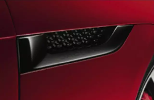 Side Power Vent, Gloss Black Kit - Jaguar (T2R15225)