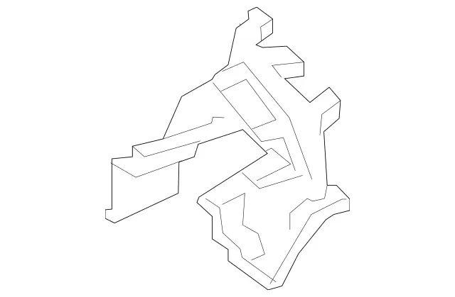 231885590064 - Attachment Parts: Bumper Holder for Mercedes-Benz Image