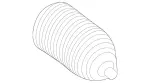 907462000064 - Steering: Bellows for Mercedes-Benz Image