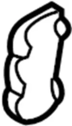 8740649U10 - Body: Recline Cover for Infiniti Image