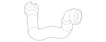 2905016400 - Cooling System: Front Hose for Mercedes-Benz Image