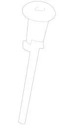 22297003418T14 - Body: Headrest Guide for Mercedes-Benz Image