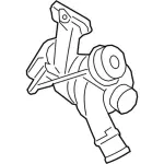 FT4Z6K682G - Engine: Turbocharger for Ford: Edge, Fusion | Lincoln: Continental, MKX Image