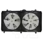623660 - : Dual Radiator and Condenser Fan Assembly - Replaces Chevrolet 22762528, 21999769, 21999768 for TYC Image
