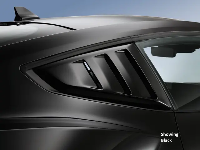 VPR3Z63280B10AN - Exterior: Ember Blue Quarter Window Louvers Not For Use for Ford: Mustang Image