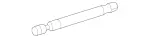 2119800564 - Covering and Lining: Gas-Operated Spring for Mercedes-Benz Image