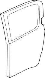 H2101ZQ5MA - Body: Door Shell for INFINITI: QX56 Image