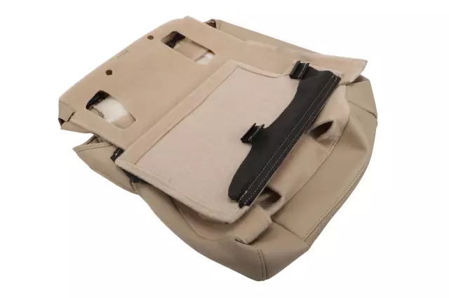 22751163 - : Light Cashmere Rear Passenger Side Seat Cushion Cover for Cadillac: Escalade | Chevrolet: Tahoe | GMC: Yukon Image