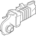 8L2Z18C424A - HVAC: Housing Assembly for Ford: Explorer | Mercury: Mountaineer Image