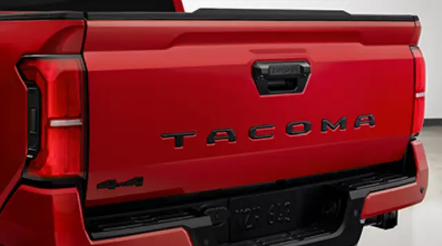 PT9483524102 - Exterior: Tailgate Insert - Flat Black for Toyota: Tacoma Image