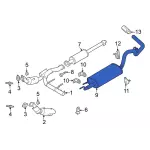 ML3Z5230B - Exhaust: Exhaust Muffler for Ford: F-150 Image