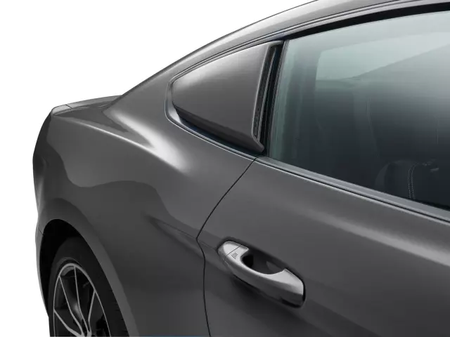 VHR3Z63280B10AE - Exterior: Scoops - Quarter Window - Magnetic for Ford: Mustang Image