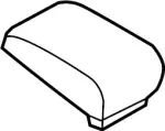 96920AC814 - Body: Console Lid for Infiniti Image