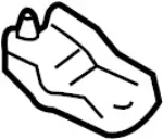 21542CR900 - Cooling System: Radiator Assembly Mount Bracket for Infiniti Image