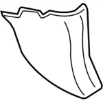 FL1Z7802344AA - Body: Cowl Trim for Ford: Expedition | Lincoln: Navigator Image