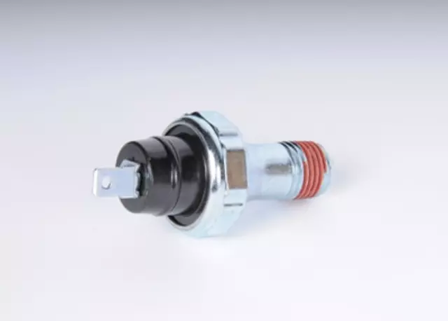 14103171 - Electrical: Engine Oil Pressure Switch for Chevrolet: Astro, Blazer, C1500, C2500, C3500, G10, G20, G30, K1500 Pickup, K2500 Pickup, K3500 Pickup, R10, R20, R30, Suburban R10, Suburban R20, Suburban V10, Suburban V20, V10, V20, V30 | GMC: C1500 Pickup, C2500 Pickup, C3500 Pickup, G1500, G2500, G3500, Jimmy, K1500 Pickup, K2500 Pickup, K3500 Pickup, R1500 Pickup, R2500 Pickup, R3500 Pickup, Safari, Suburban R1500, Suburban R2500, V1500, V1500 Suburban, V2500, V2500 Suburban, V3500 Image