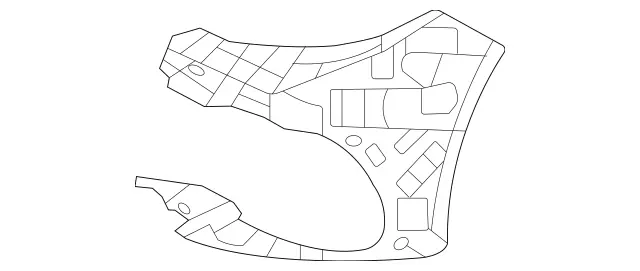 2138851205 - Detachable Parts: Basic Carrier, Bumper for Mercedes-Benz: E300, E350, E43 AMG, E53 AMG, E63 AMG S Image image