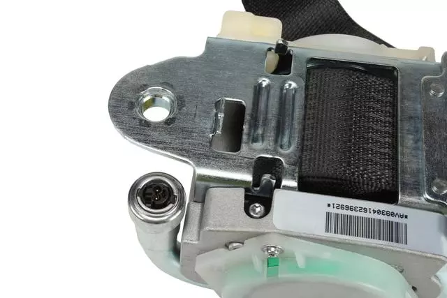 Black Driver Seat Belt with Retractor and Pre-Tensioner - GM (19256754)