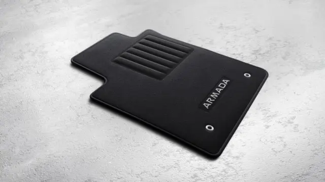 T99E25ZW5B - Interior: Carpeted Floor Mats (Black) for Nissan: Armada Image