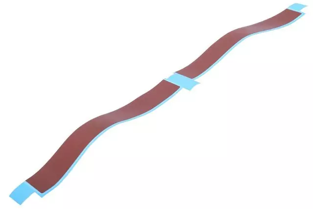 23156180 - : Part# 23156180 Inferno Orange Metallic Rear Bumper Fascia Upper Decal for Chevrolet: Corvette Image