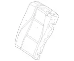 1679209506 - Rear Seat Bench: Padding, Rr Seat Backrest for Mercedes-Benz: GLE350, GLE450, GLE450e, GLE53 AMG, GLE580, GLE63 AMG S Image