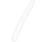 2178850023 - Body: Side Molding for Mercedes-Benz Image