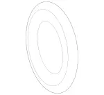 2710140004 - : Rear Main Seal Retainer for Mercedes-Benz Image