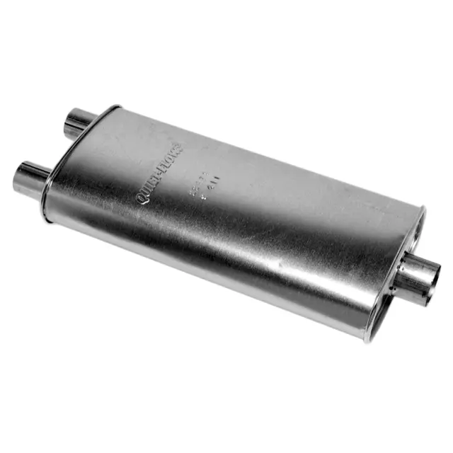22171 - Exhaust: Quiet-Flow SS Direct Fit Exhaust Muffler 2.5" Inlet (ID) 2" Outlet (ID) for Walker Exhaust Image