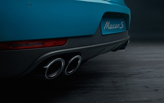 95B044211A - : Sports Exhaust System - Black for Porsche: Macan Image