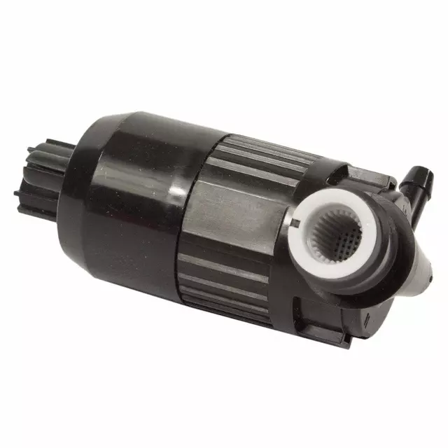 JL3Z17664A - Body: Washer Pump for Ford: F-150, F-150 Lightning, F-250 Super Duty, F-350 Super Duty, F-450 Super Duty, F-550 Super Duty, Fusion, Police Interceptor Sedan, Police Responder Hybrid, Ranger, Special Service Police Sedan, SSV Plug-In Hybrid, Taurus, Transit Connect | Lincoln: Continental, MKS, MKZ | Mercury: Sable Image