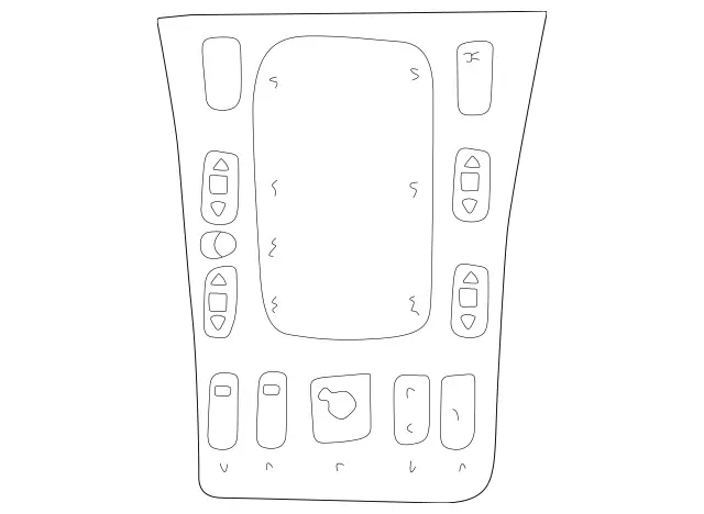 2106806536 - Panelling: Cover for Mercedes-Benz Image