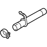 HC3Z5201C - Exhaust: Intermediate Pipe for Ford Image