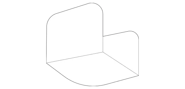 167888140064 - Attachment Parts: Holder for Mercedes-Benz: GLS450, GLS580, GLS63 AMG Image image