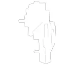 2048800503 - Detachable Parts: Basic Carrier, Bumper for Mercedes-Benz Image