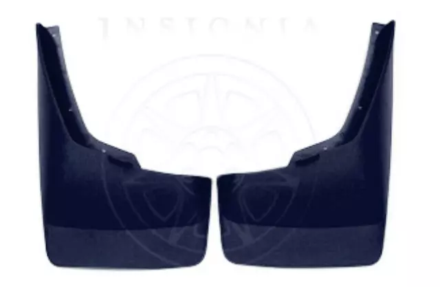 19212547 - Exterior: Splash Guards - Molded - Rear - Blue for Chevrolet: Silverado 1500, Silverado 1500 Classic, Silverado 1500 HD Classic, Silverado 2500 HD, Silverado 2500 HD Classic, Silverado 3500 Classic, Silverado 3500 HD Image