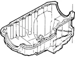 F87Z6675EA - Engine: Oil Pan for Ford: Ranger Image