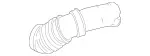4635018084 - Chassis Sheet Metal/Air Intake: Accordion Hose for Mercedes-Benz Image
