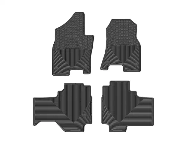 W506W508 - : Black All Weather Floor Mats for WeatherTech Image