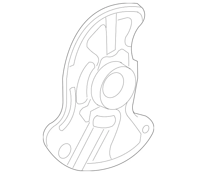 2094200844 - Brakes: Splash Shield for Mercedes-Benz Image